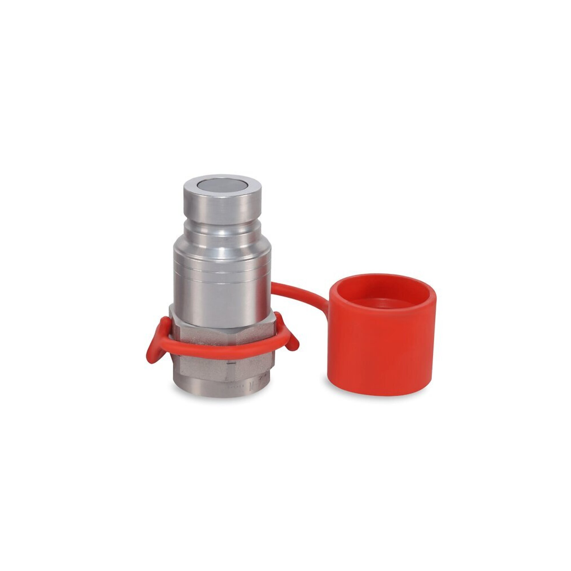 Magister 5/8? Flat Face Hydraulic Quick Couplers Male - 3/4? NPT Port